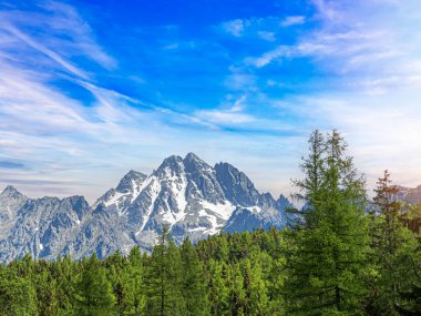 High Tatras 'taki Rocky Dağları. Slovakya Cumhuriyeti. Avrupa