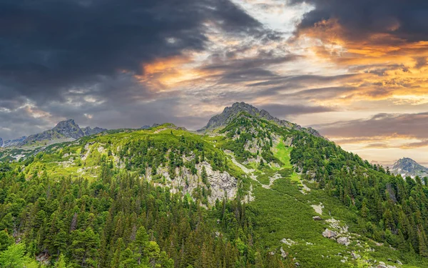 Montañas Rocosas Altos Tatras República Eslovaca Europa —  Fotos de Stock