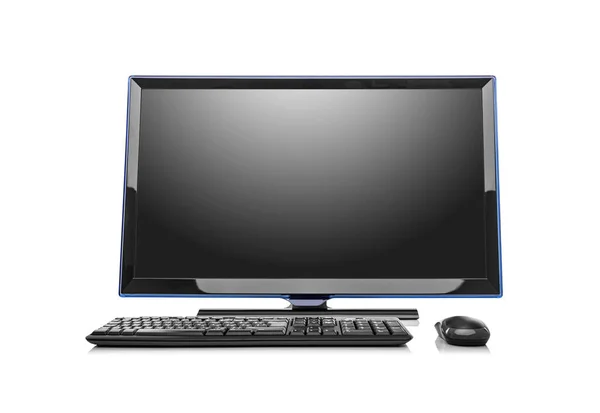 Desktop Computer Isolated White Background — Stock Photo, Image