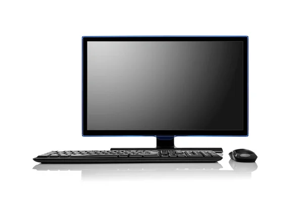 Stock image Desktop Computer PC isolated on white background.