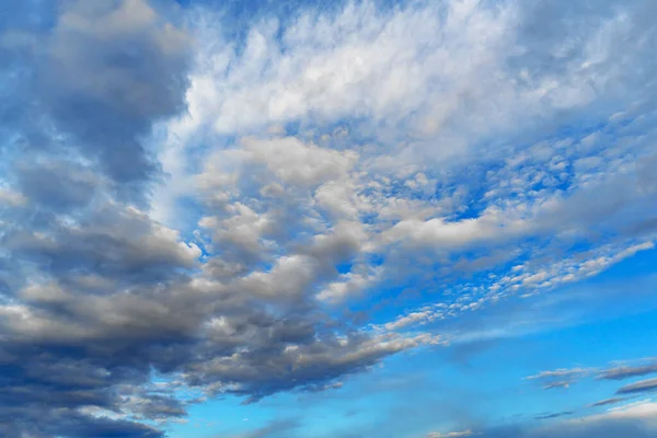 Vacker Molnig Himmel Molnig Himmel Som Abstrakt Bakgrund — Stockfoto