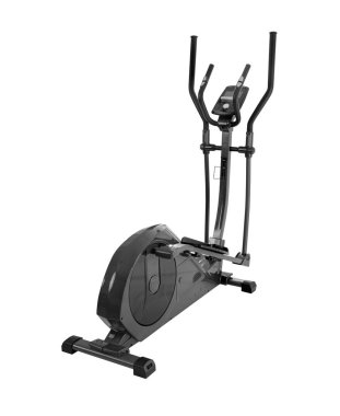 Beyaz arka planda izole edilmiş eliptik eğitmen