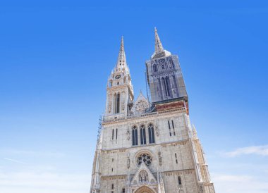 Zagreb Katedrali, Hırvatistan 'ın başkenti Zagreb' de.