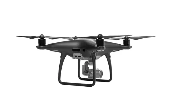 Drone Isolerad Vit Bakgrund — Stockfoto
