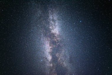 Samanyolu Galaksisi. Gece gökyüzü fotoğrafı.