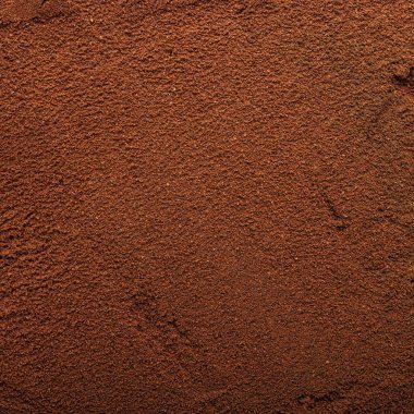 Soyut bir arka plan olarak öğütülmüş kahve.