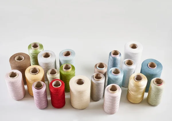 Yarn Rope Fabric White Background Isolated Style — Fotografia de Stock