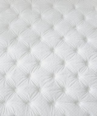 Yatak yüzeyi. Kapalı stil. Örtülü yüz..