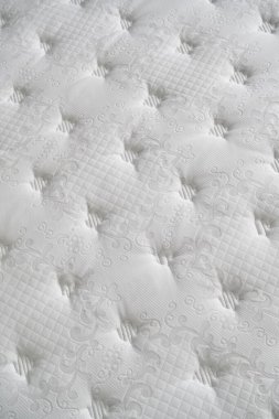 Yatak yüzeyi. Kapalı stil. Örtülü yüz..