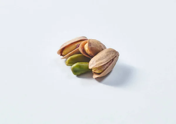 Deliciosas Nozes Amendoim Fundo Close Estilo Placa Ainda Vida — Fotografia de Stock