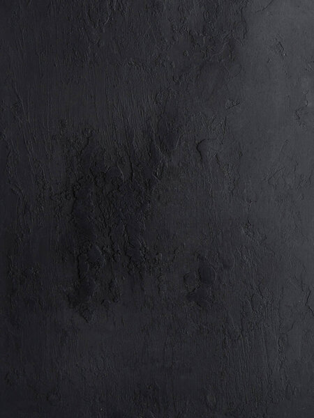 Черный камень фон, текстурированная и керамическая доска.