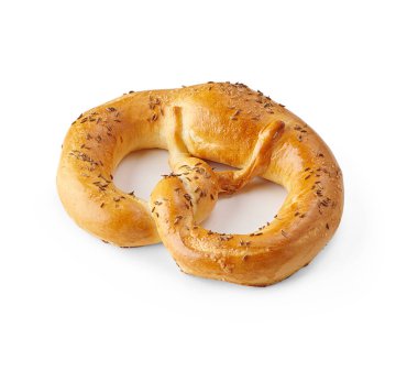 Hamur işi ve fırın ürünleri beyaz arkaplan izole edilmiş.