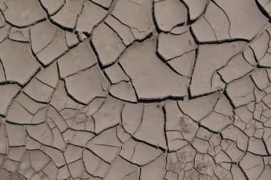 Kuraklık susuzluğu, yukarıdan gelen toprak..