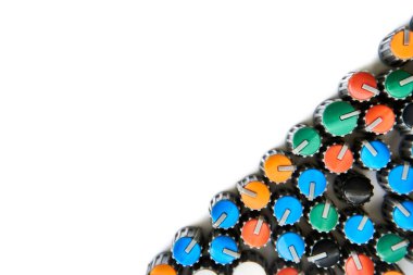 metin için ses potansiyeli karıştırıcı düğmesi ve kopyalama alanı                               