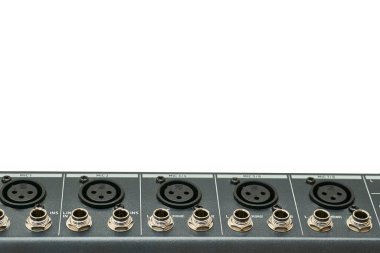 Ses. Mikrofon cihaz girişleri. Ses karıştırıcı