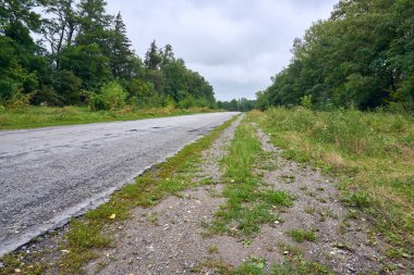 Bir yerden başka bir yere giden geniş bir yol, özellikle araçların kullanabileceği özel hazırlanmış bir yüzeye sahip bir yol.