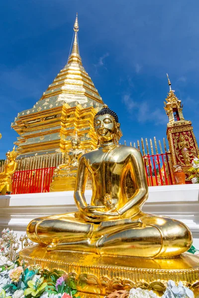 Phra Doi Suthep Temple Buddhist Temple Chiang Mai Ταϊλάνδη Είναι — Φωτογραφία Αρχείου