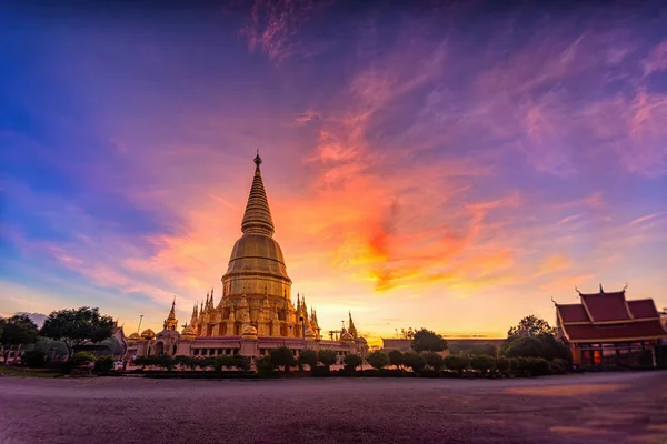 Phra Mahathat Chedi Wiang Chai Een Stad Het Thaise District — Stockfoto