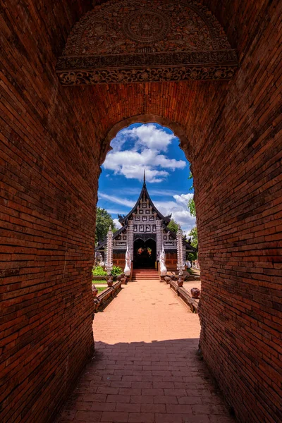 Lokmolee Temple Een Boeddhistische Tempel Chiang Mai Thailand Een Religieuze — Stockfoto