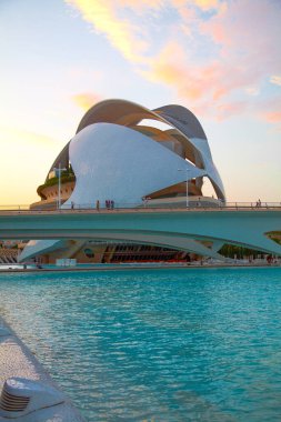 Sanat ve Bilim Şehri, Calatrava Günbatımı, Valencia İspanya