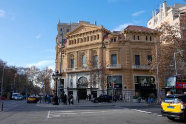 Barselona şehrinde bina