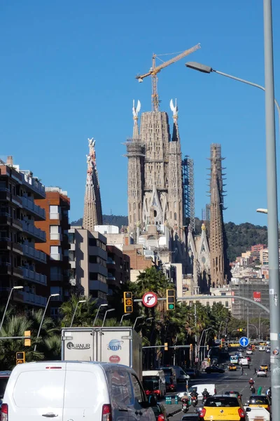 Modern Buildings Barcelona Office Buildings — Stockfoto