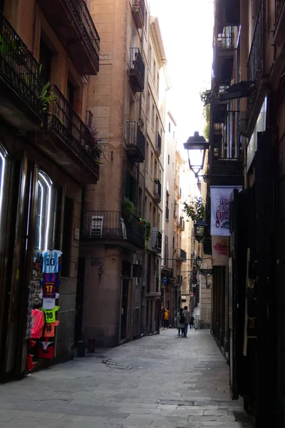 Quartier Gothique Ville Barcelone — Photo