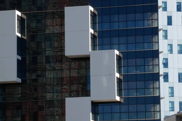 stock image modern buildings in Barcelona, office buildings