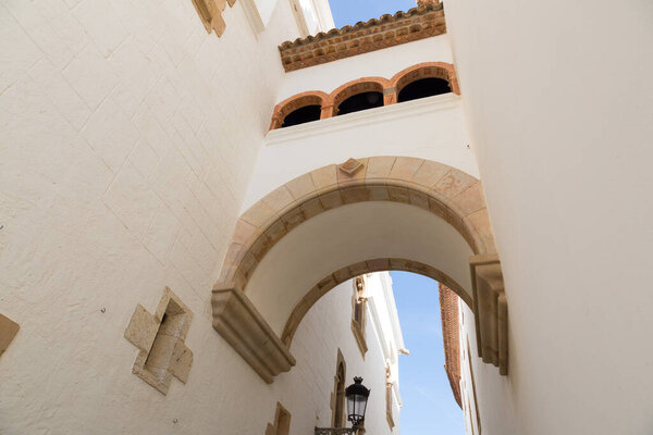 Historical centre of the Mediterranean coastal town of Sitges
