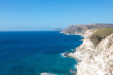 Dalgalı mavi deniz, sükunet, Akdeniz