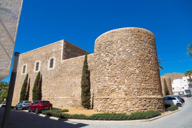 İspanya 'nın Almerya iline bağlı Carboneras kasabası.