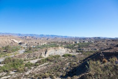 Almerya, Endülüs, İspanya 'da Tabernas Çölü