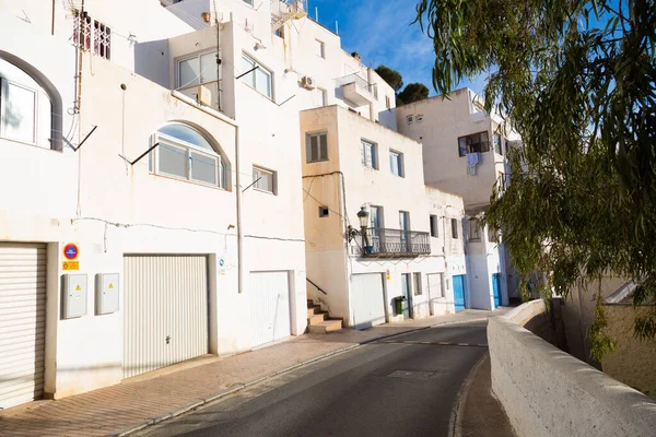 stock image Streets of Andalusian villages, white streets of white villages of Andalusia, Spain