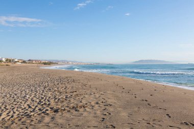 Dalgalı mavi deniz, sükunet, Akdeniz