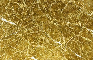 Birbirine zıt dokulara sahip altın mermer dokular. Soyut altın mermer, seramik zemin ve duvar fayansları üzerinde yüzeysel etkiler yaratmak için de kullanılabilir..