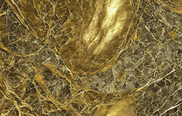 Golden marble texture with many contrasting textures. The abstract gold marble can also be used to create surface effects on architectural floors; ceramic floors and wall tiles.