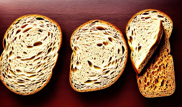 Oven Traditioneel Vers Warm Gekookt Brood Brood Dichtbij Schieten Oven — Stockfoto