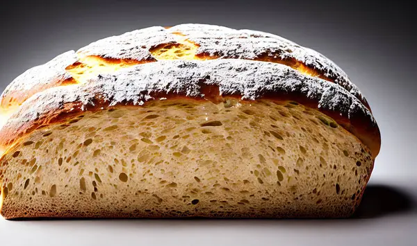 Trouba Tradiční Čerstvě Vařený Chléb Střelba Zblízka Pekárna Lahodným Chlebem — Stock fotografie