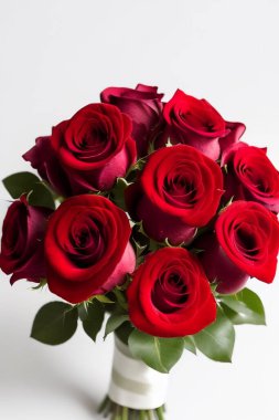 Gül. Gül arka planı. Gül buketi. Sevgililer Günü konsepti, düğünler, doğum günleri, yeni yıl, Noel ve diğer tatiller, web posteri, tebrik kartı. Sevdiğine sürpriz yap..