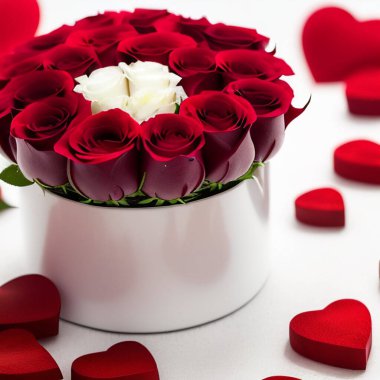 Gül. Gül arka planı. Gül buketi. Sevgililer Günü konsepti, düğünler, doğum günleri, yeni yıl, Noel ve diğer tatiller, web posteri, tebrik kartı. Sevdiğine sürpriz yap..