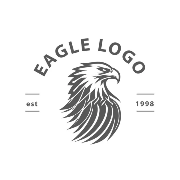 イーグルロゴベクトル 様式化されたグラフィック鷲鳥のロゴテンプレート — ストックベクタ