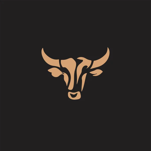 stock vector Bull logo. Premium logo for steakhouse, Steakhouse or butchery.