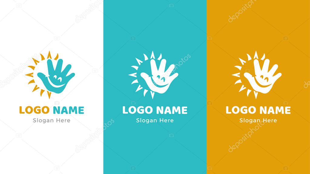 Education Logotype concept. Logo design template. Vector illustration.