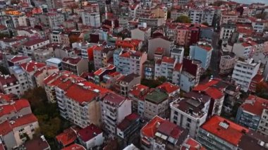 İstanbul 'un eski şehir manzarası. Yüksek kalite 4k görüntü