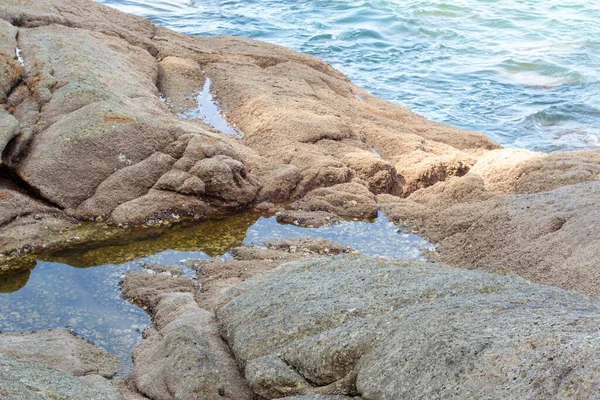 Immagine Infrarossi Delle Rocce Trovate Lungo Spiaggia — Foto Stock