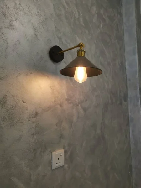 Lampe Murale Unique Éclaircissant Espace — Photo