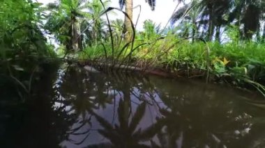 Kırsal tarım çiftliği yol kenarında drenaj sistemi bulundu.  