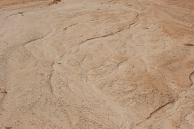 Ormanların tahrip edilmesi ve toprak madenciliği nedeniyle terk edilmiş arazinin çevresindeki manzara..