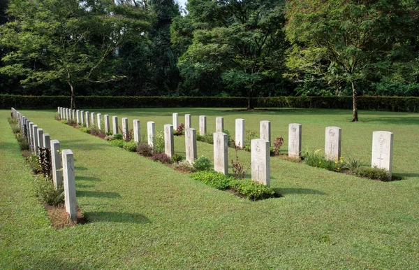 Perak Malaysia April 2023 Taiping War Memorial Cemetery Final Resting — Stock Photo, Image