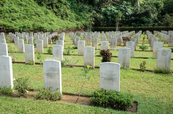 Perak Malasia Abril 2023 Cementerio Taiping War Memorial Lugar Descanso — Foto de Stock